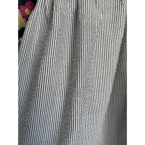 Savanna Jane Women’s 3X Embroidered Sleeveless Top Seersucker Boho Coastal - Picture 5 of 9